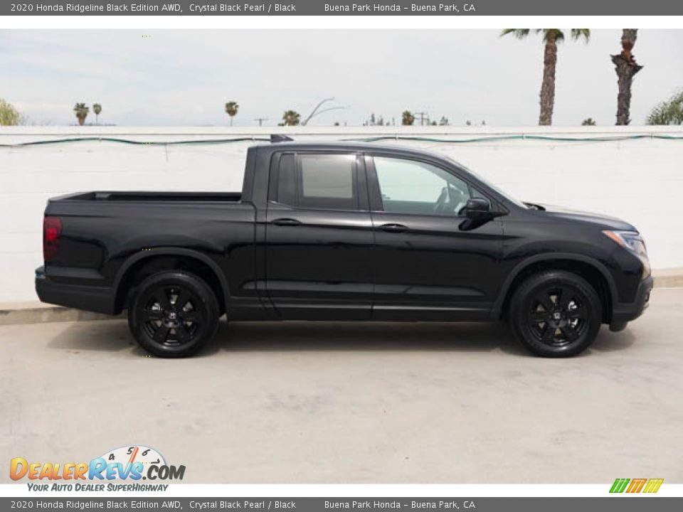 2020 Honda Ridgeline Black Edition AWD Crystal Black Pearl / Black Photo #14