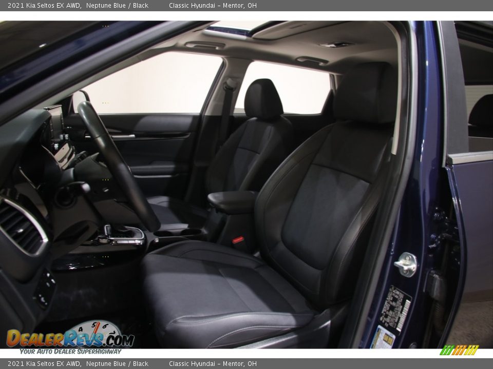2021 Kia Seltos EX AWD Neptune Blue / Black Photo #5