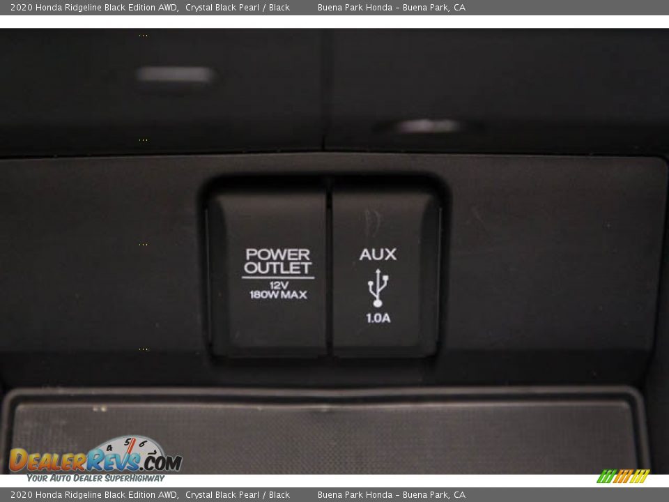 2020 Honda Ridgeline Black Edition AWD Crystal Black Pearl / Black Photo #18