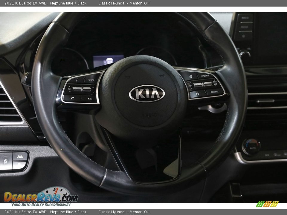 2021 Kia Seltos EX AWD Steering Wheel Photo #7