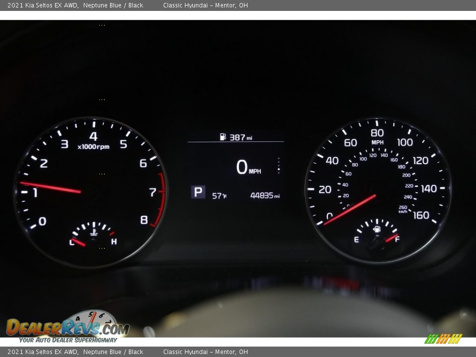 2021 Kia Seltos EX AWD Gauges Photo #8