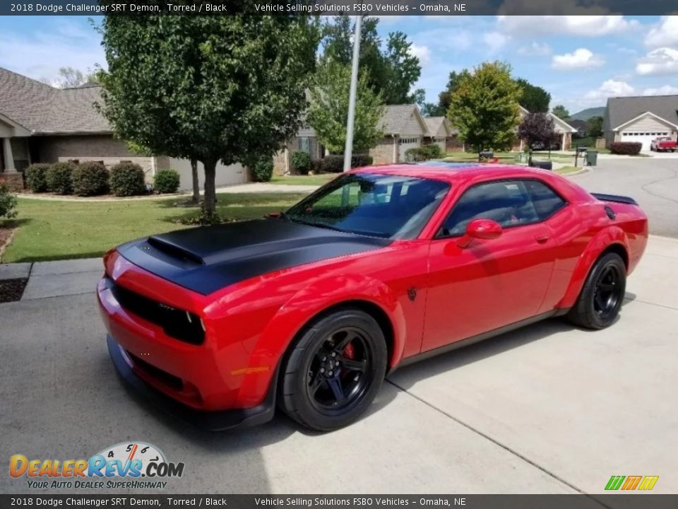 2018 Dodge Challenger SRT Demon Torred / Black Photo #1