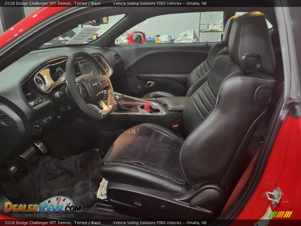Front Seat of 2018 Dodge Challenger SRT Demon Photo #3