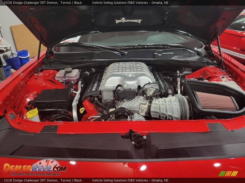 2018 Dodge Challenger SRT Demon 6.2 Liter Supercharged HEMI OHV 16-Valve VVT V8 Engine Photo #5