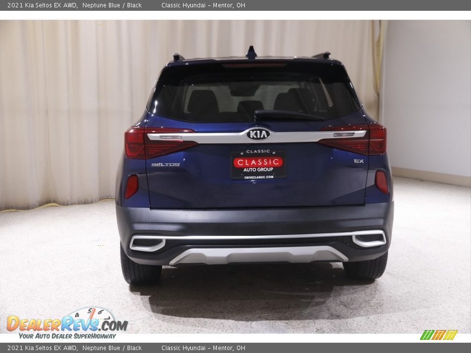 2021 Kia Seltos EX AWD Neptune Blue / Black Photo #18