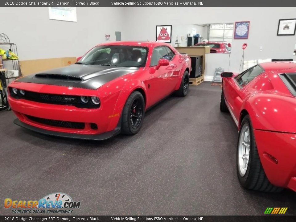 2018 Dodge Challenger SRT Demon Torred / Black Photo #8