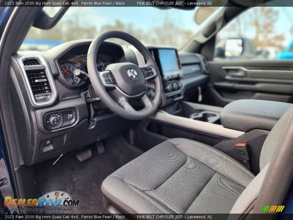 Front Seat of 2023 Ram 1500 Big Horn Quad Cab 4x4 Photo #12