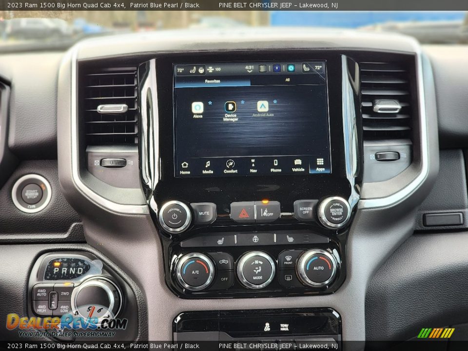 Controls of 2023 Ram 1500 Big Horn Quad Cab 4x4 Photo #13