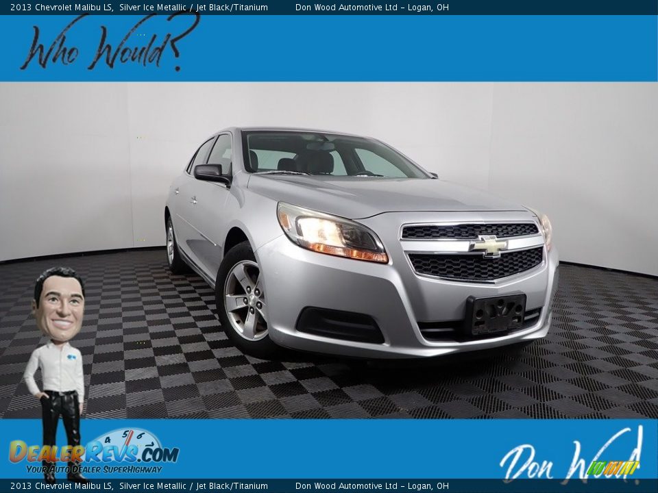 2013 Chevrolet Malibu LS Silver Ice Metallic / Jet Black/Titanium Photo #1