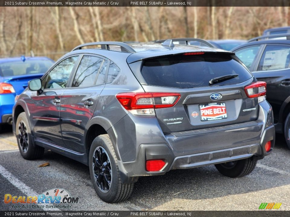 2021 Subaru Crosstrek Premium Magnetite Gray Metallic / Gray Photo #6