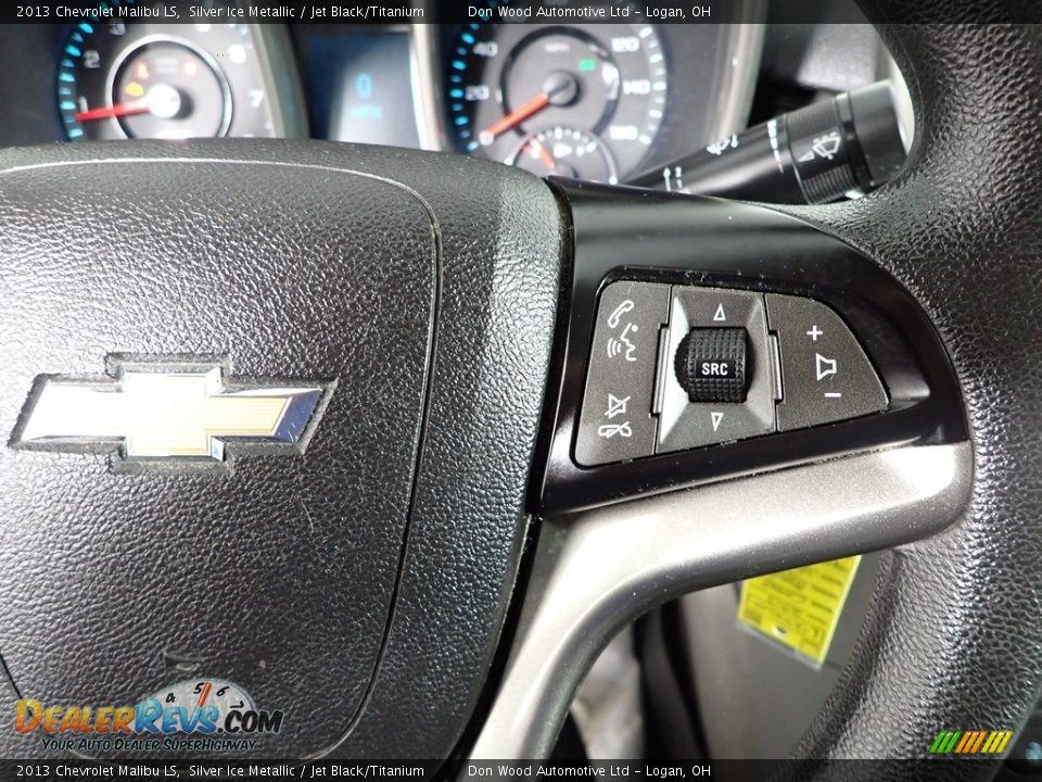 2013 Chevrolet Malibu LS Silver Ice Metallic / Jet Black/Titanium Photo #13