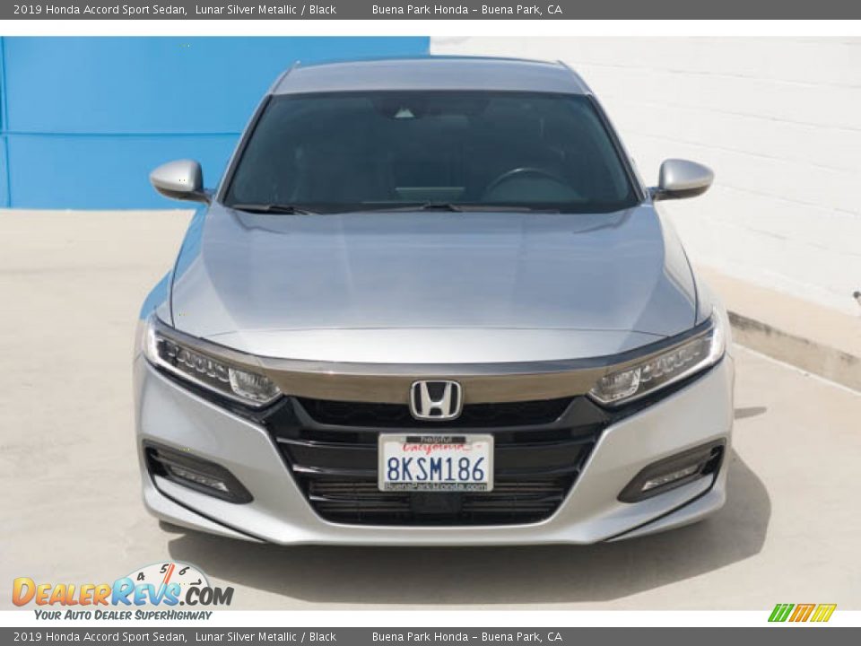 2019 Honda Accord Sport Sedan Lunar Silver Metallic / Black Photo #7