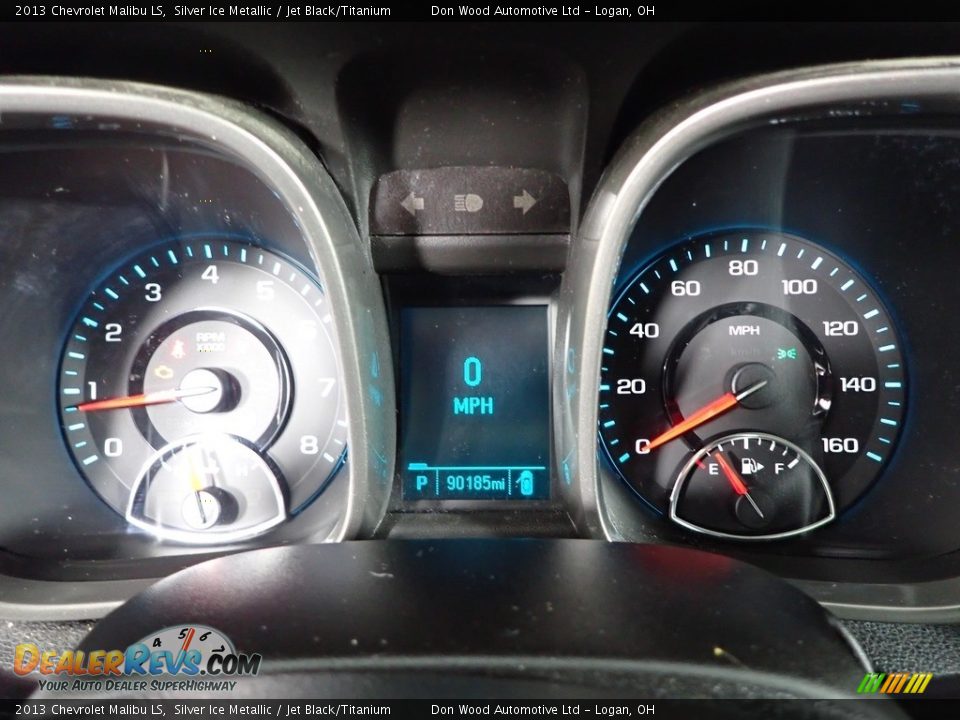 2013 Chevrolet Malibu LS Silver Ice Metallic / Jet Black/Titanium Photo #14