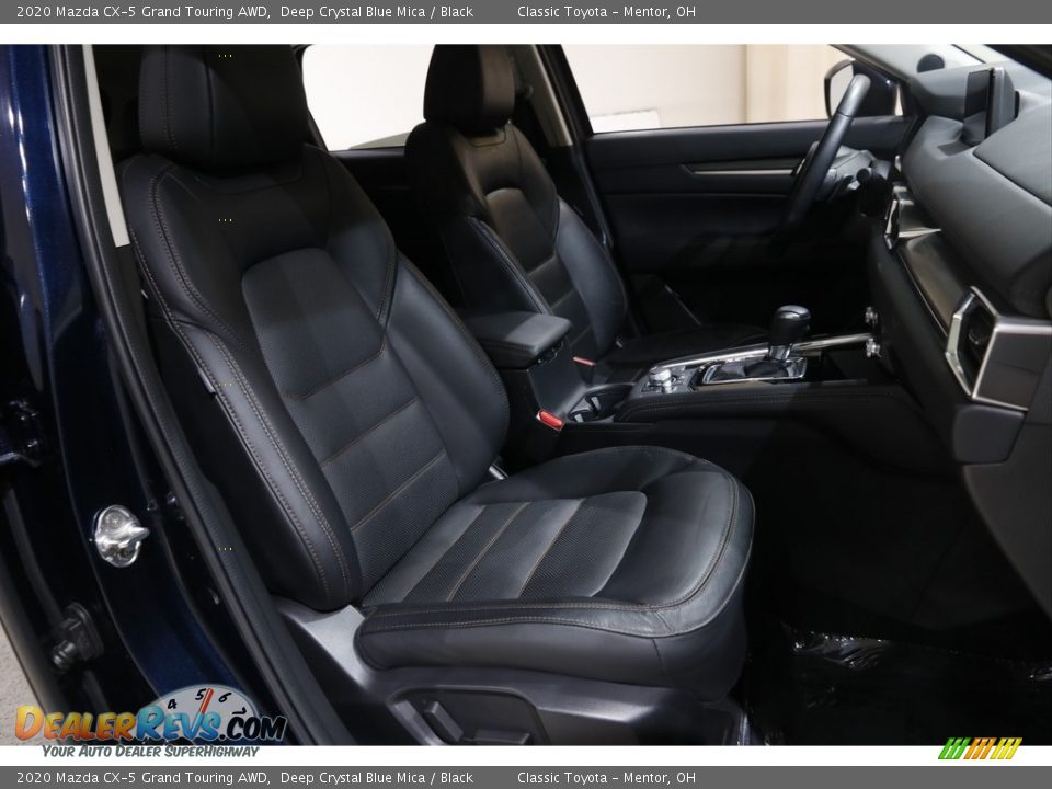 2020 Mazda CX-5 Grand Touring AWD Deep Crystal Blue Mica / Black Photo #15
