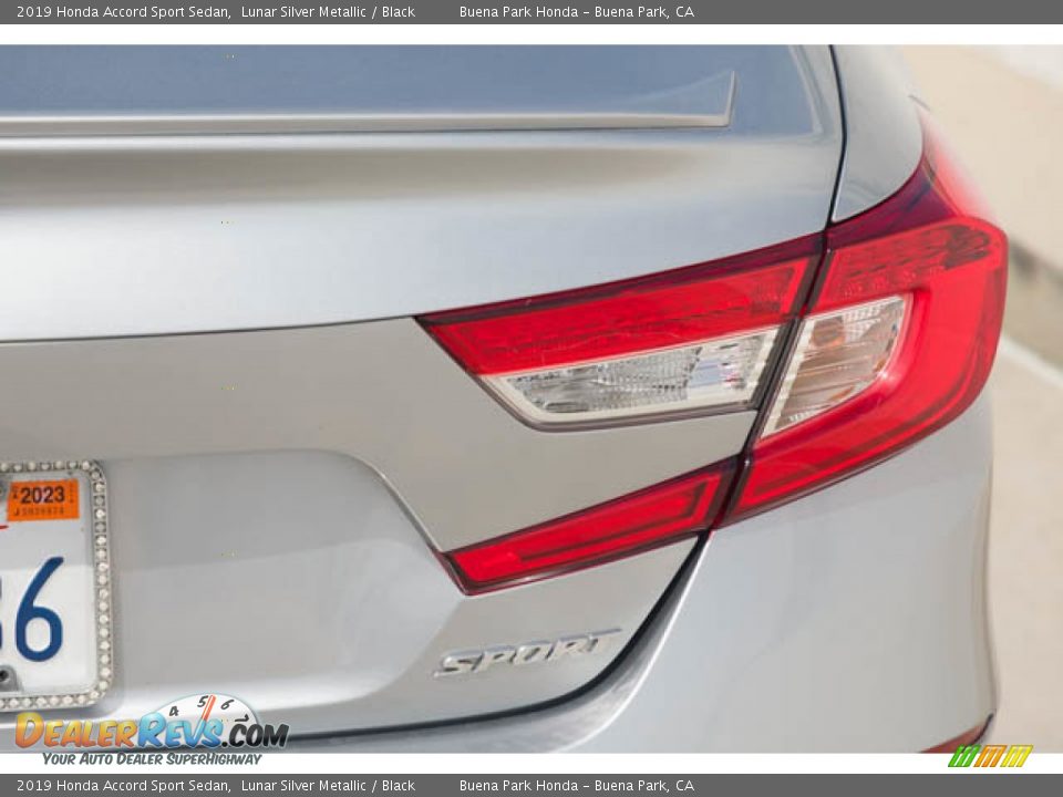 2019 Honda Accord Sport Sedan Lunar Silver Metallic / Black Photo #11