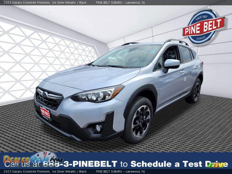 2023 Subaru Crosstrek Premium Ice Silver Metallic / Black Photo #1