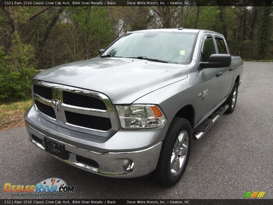 2021 Ram 1500 Classic Crew Cab 4x4 Billet Silver Metallic / Black Photo #2