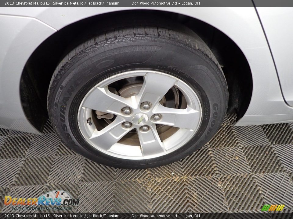2013 Chevrolet Malibu LS Silver Ice Metallic / Jet Black/Titanium Photo #26
