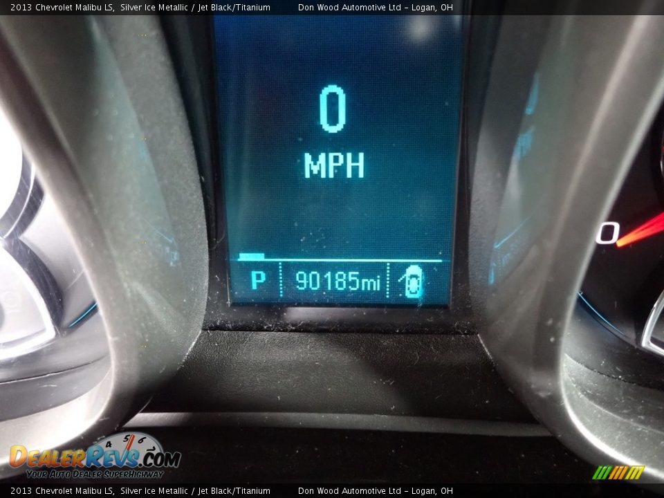 2013 Chevrolet Malibu LS Silver Ice Metallic / Jet Black/Titanium Photo #27