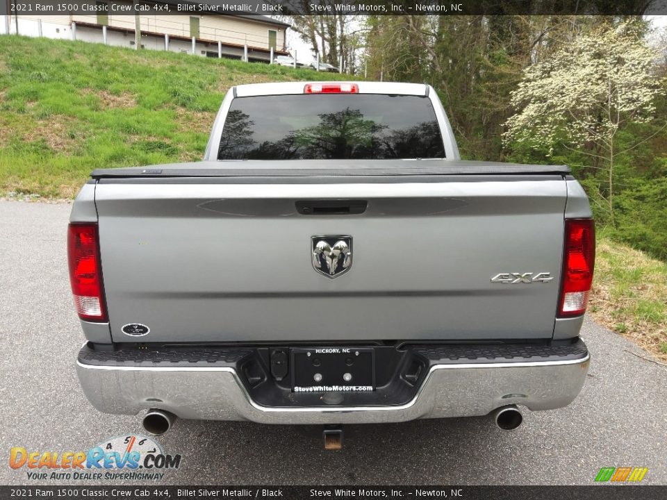 2021 Ram 1500 Classic Crew Cab 4x4 Billet Silver Metallic / Black Photo #7