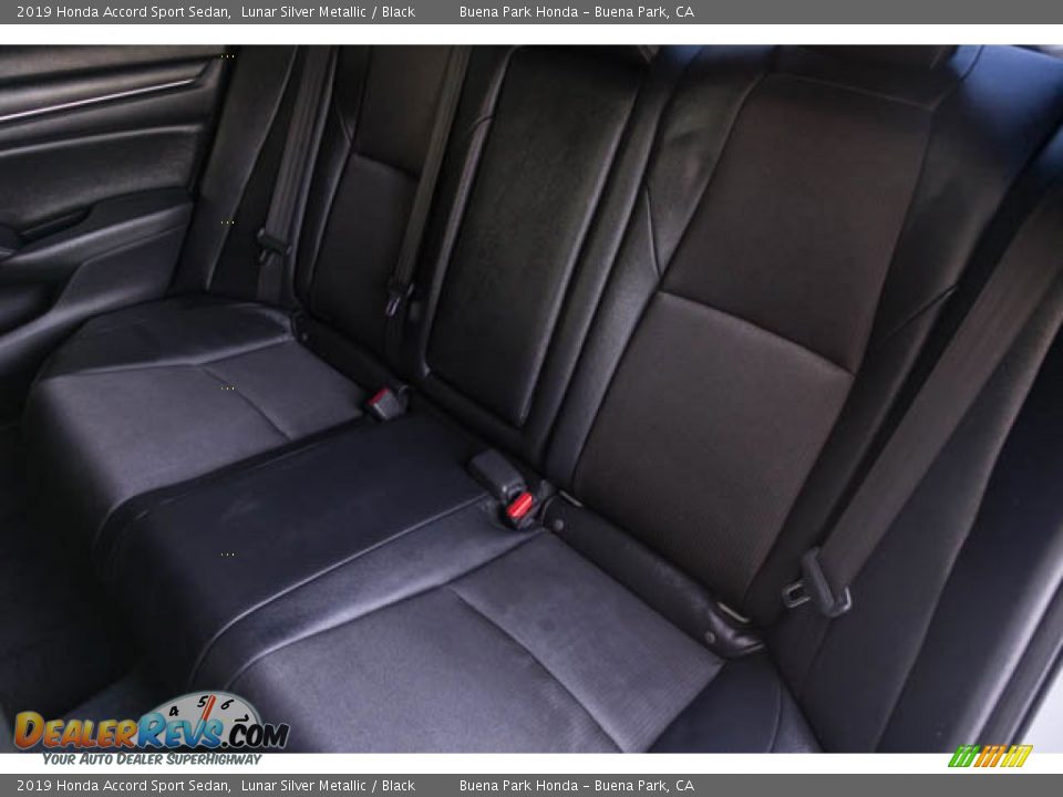 2019 Honda Accord Sport Sedan Lunar Silver Metallic / Black Photo #20