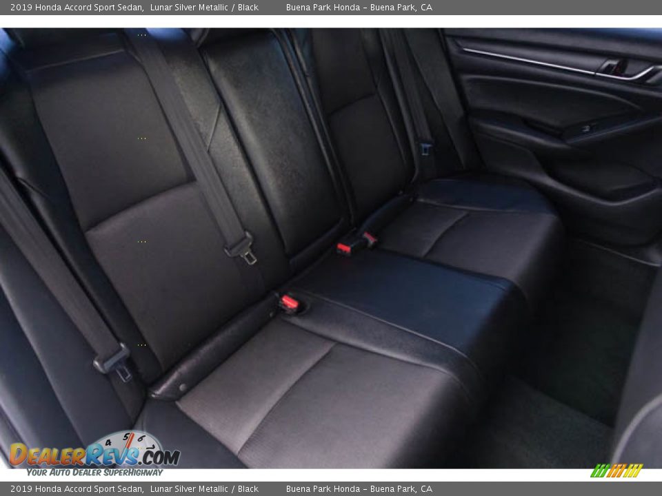 2019 Honda Accord Sport Sedan Lunar Silver Metallic / Black Photo #22