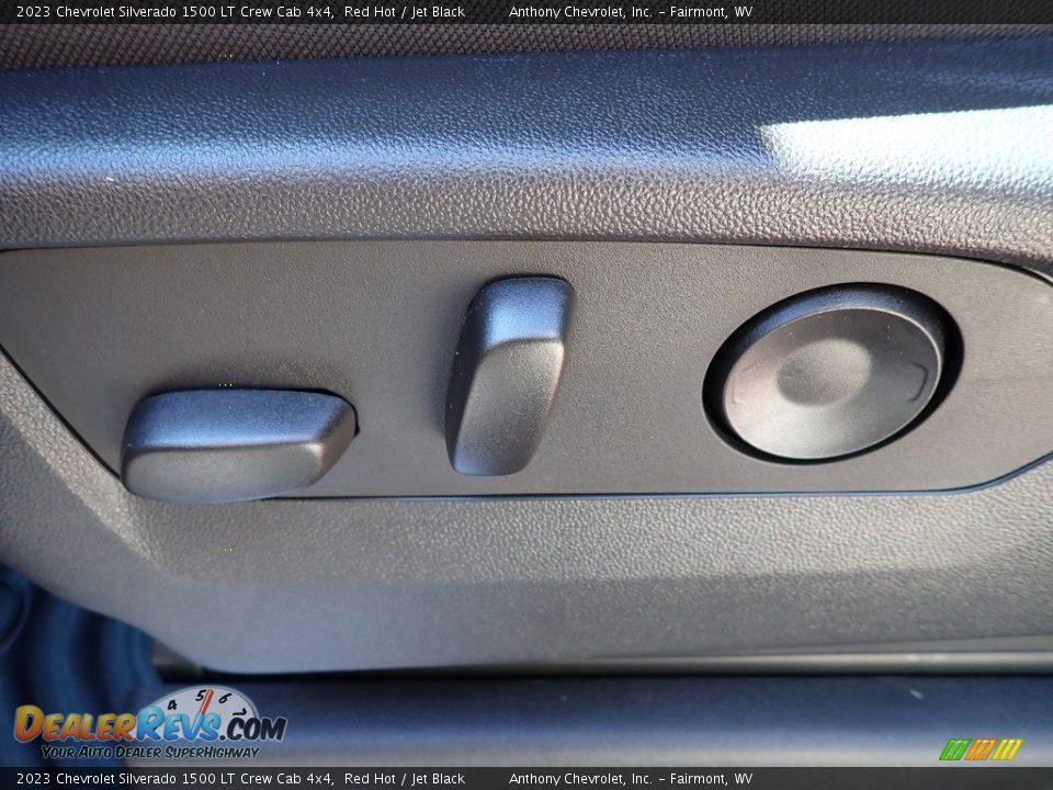2023 Chevrolet Silverado 1500 LT Crew Cab 4x4 Red Hot / Jet Black Photo #16
