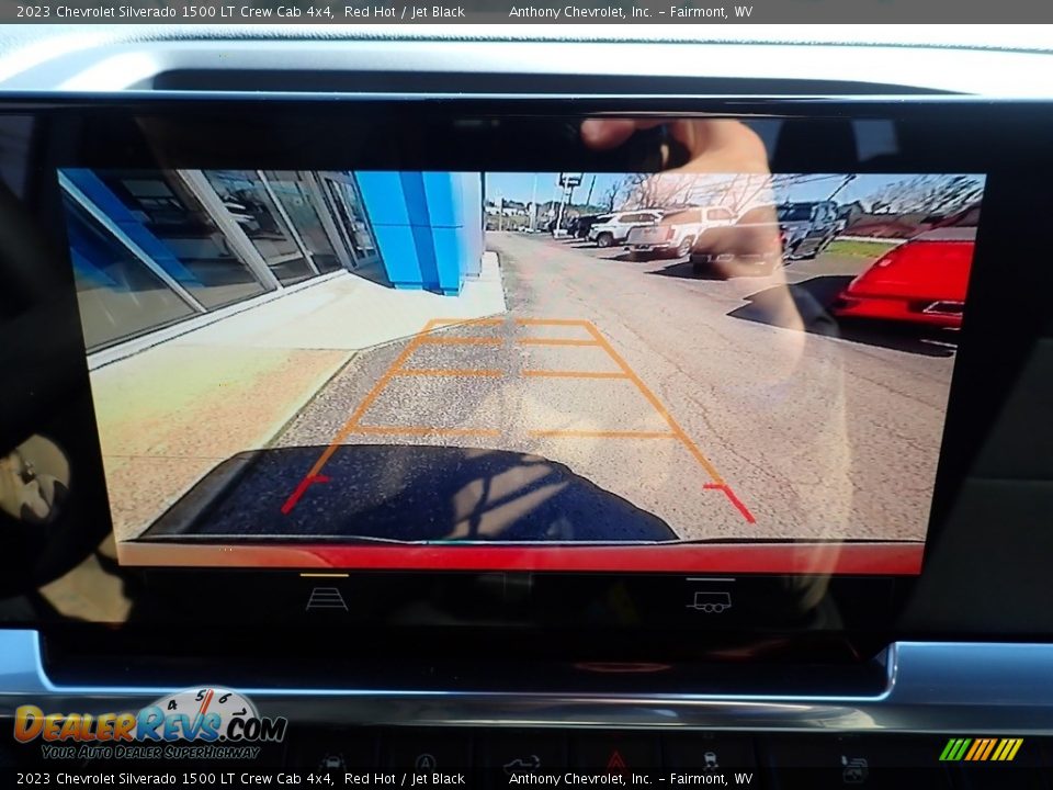 2023 Chevrolet Silverado 1500 LT Crew Cab 4x4 Red Hot / Jet Black Photo #19