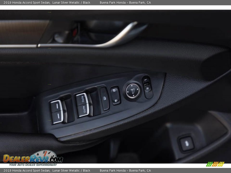 2019 Honda Accord Sport Sedan Lunar Silver Metallic / Black Photo #29