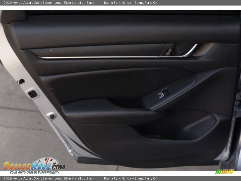 2019 Honda Accord Sport Sedan Lunar Silver Metallic / Black Photo #30