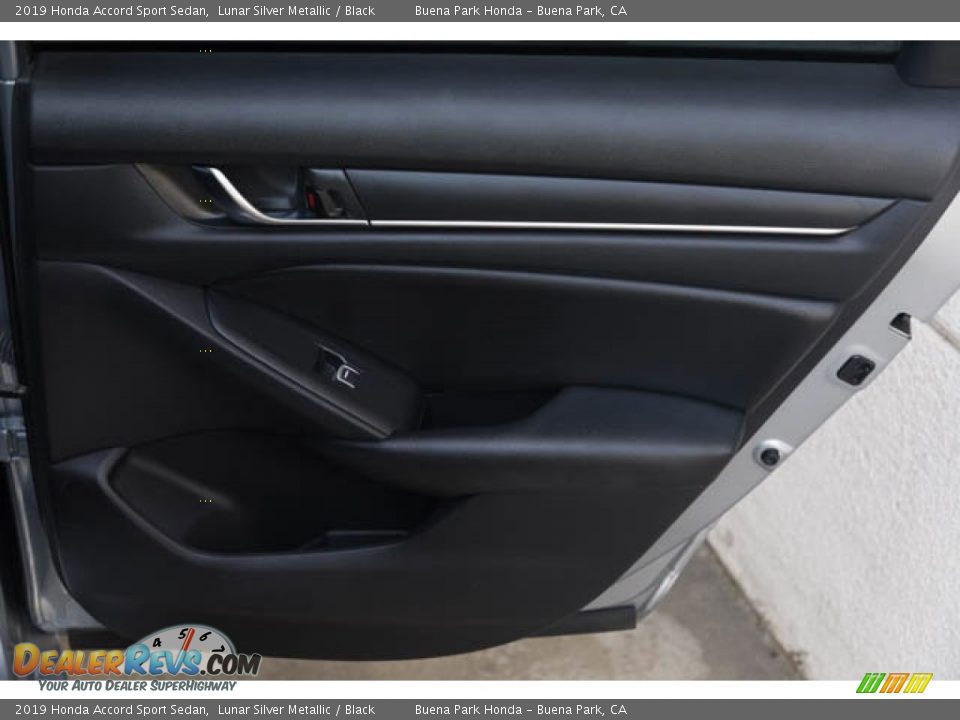 2019 Honda Accord Sport Sedan Lunar Silver Metallic / Black Photo #31