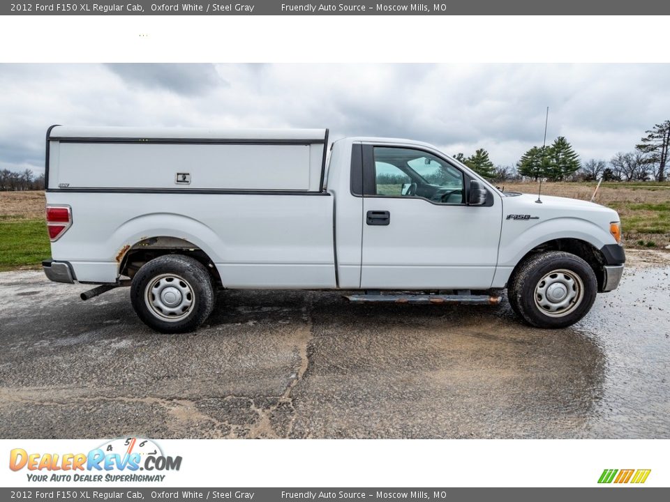 2012 Ford F150 XL Regular Cab Oxford White / Steel Gray Photo #2