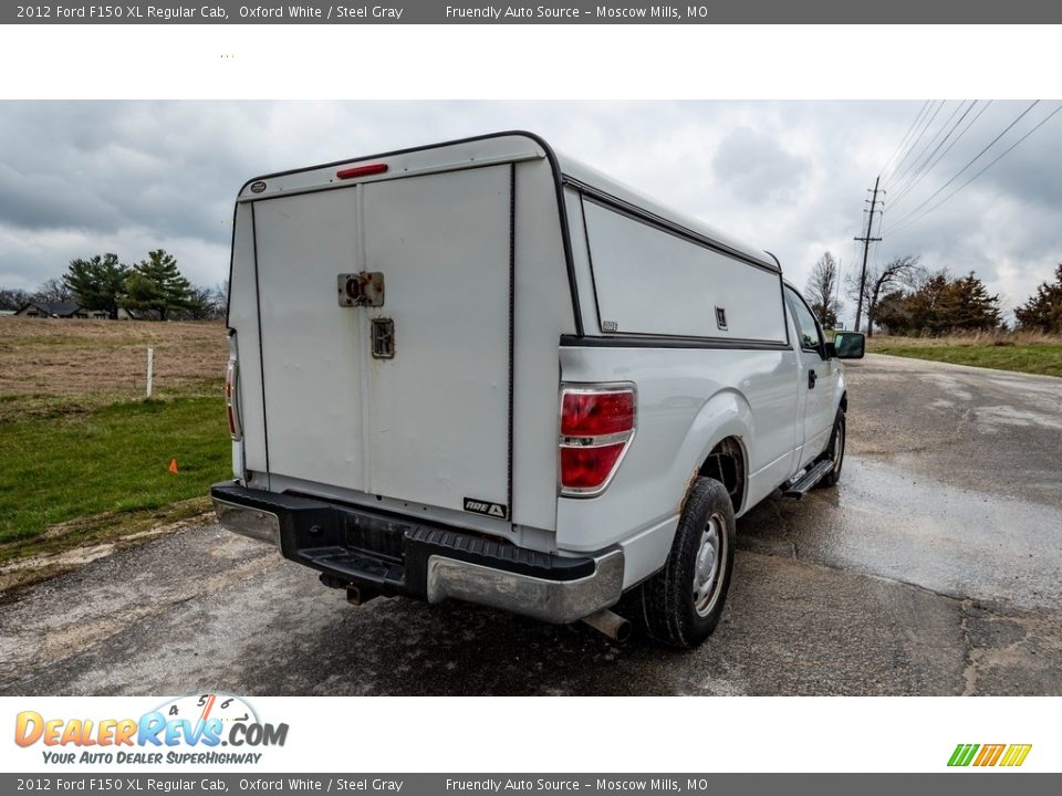 2012 Ford F150 XL Regular Cab Oxford White / Steel Gray Photo #6