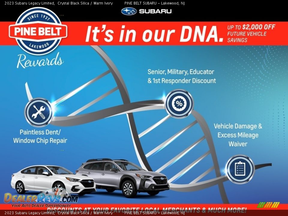 Dealer Info of 2023 Subaru Legacy Limited Photo #5