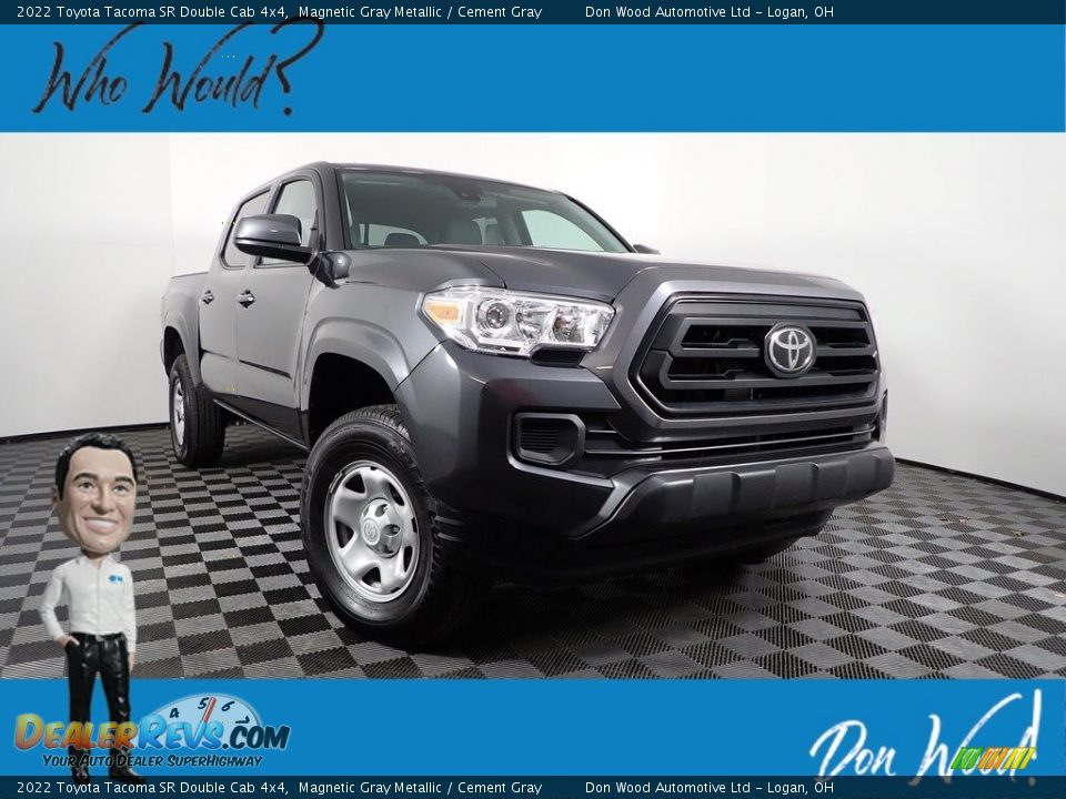 2022 Toyota Tacoma SR Double Cab 4x4 Magnetic Gray Metallic / Cement Gray Photo #1