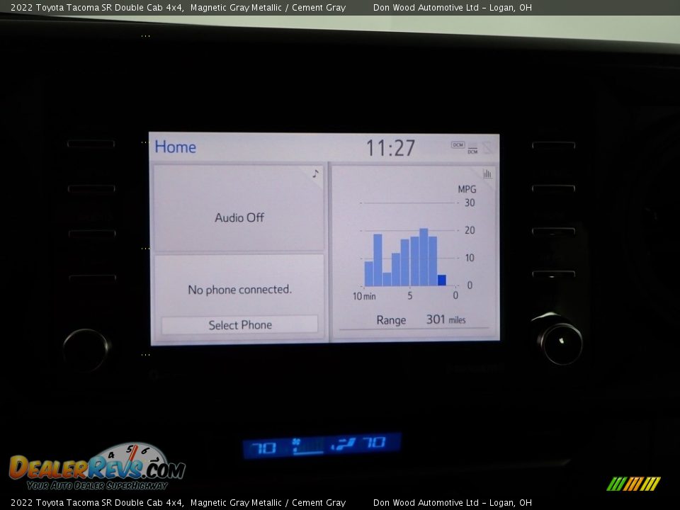 2022 Toyota Tacoma SR Double Cab 4x4 Magnetic Gray Metallic / Cement Gray Photo #2