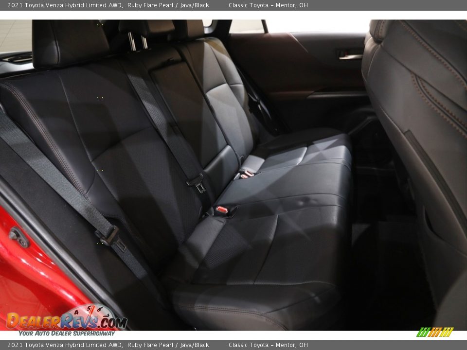 Rear Seat of 2021 Toyota Venza Hybrid Limited AWD Photo #18