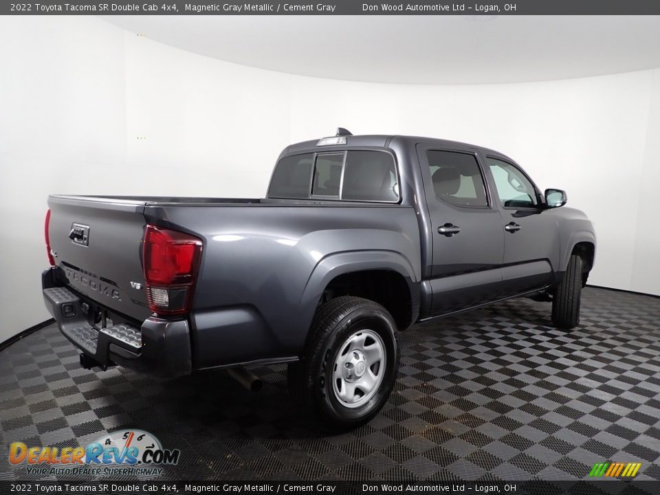 2022 Toyota Tacoma SR Double Cab 4x4 Magnetic Gray Metallic / Cement Gray Photo #9