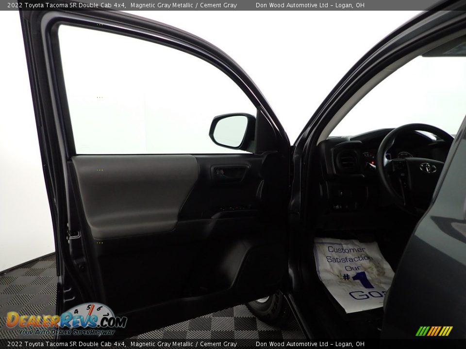 2022 Toyota Tacoma SR Double Cab 4x4 Magnetic Gray Metallic / Cement Gray Photo #10