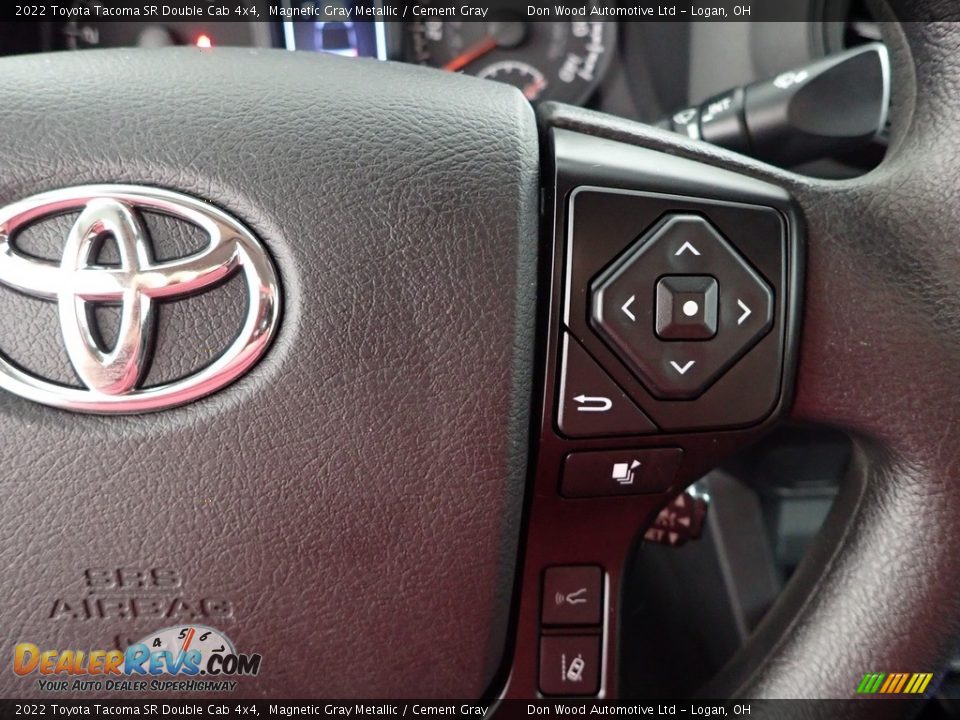 2022 Toyota Tacoma SR Double Cab 4x4 Magnetic Gray Metallic / Cement Gray Photo #15