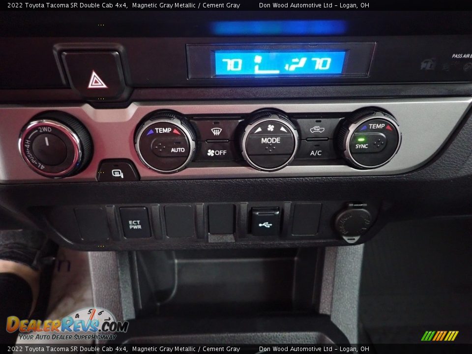 2022 Toyota Tacoma SR Double Cab 4x4 Magnetic Gray Metallic / Cement Gray Photo #17