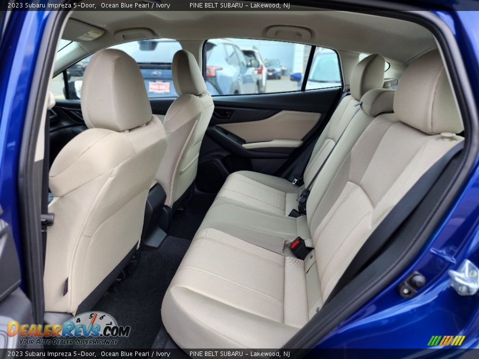 Rear Seat of 2023 Subaru Impreza 5-Door Photo #7