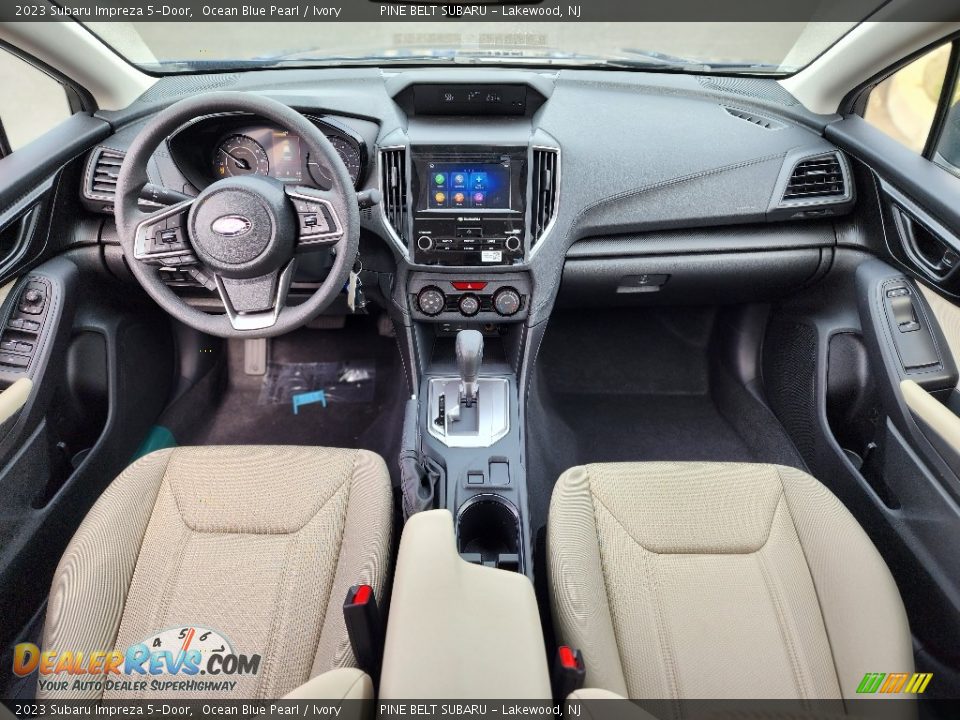 Ivory Interior - 2023 Subaru Impreza 5-Door Photo #9