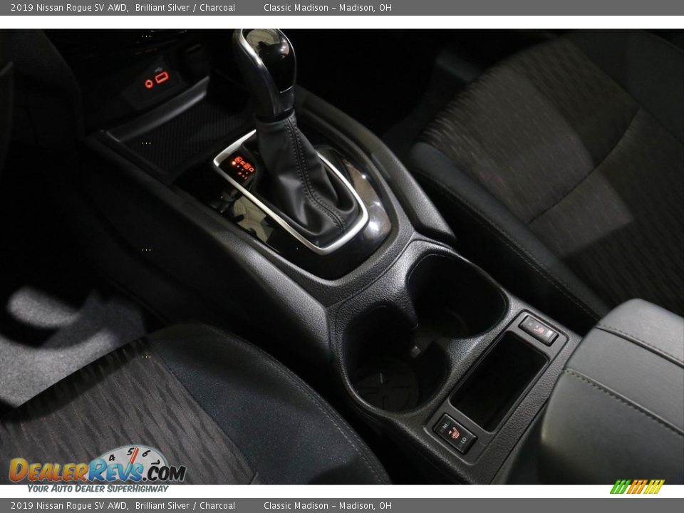 2019 Nissan Rogue SV AWD Brilliant Silver / Charcoal Photo #14
