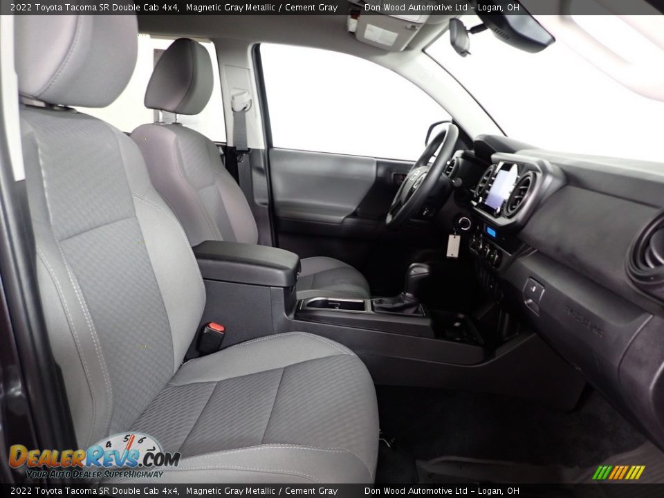 2022 Toyota Tacoma SR Double Cab 4x4 Magnetic Gray Metallic / Cement Gray Photo #24