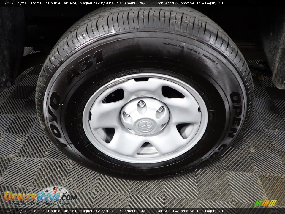 2022 Toyota Tacoma SR Double Cab 4x4 Magnetic Gray Metallic / Cement Gray Photo #27