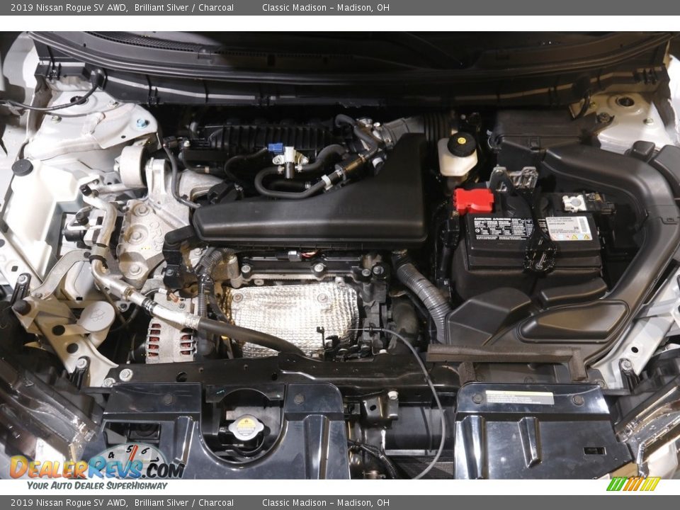 2019 Nissan Rogue SV AWD Brilliant Silver / Charcoal Photo #20