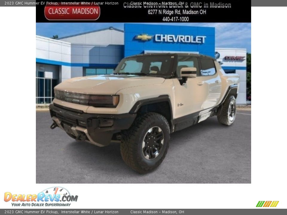 2023 GMC Hummer EV Pickup Interstellar White / Lunar Horizon Photo #1