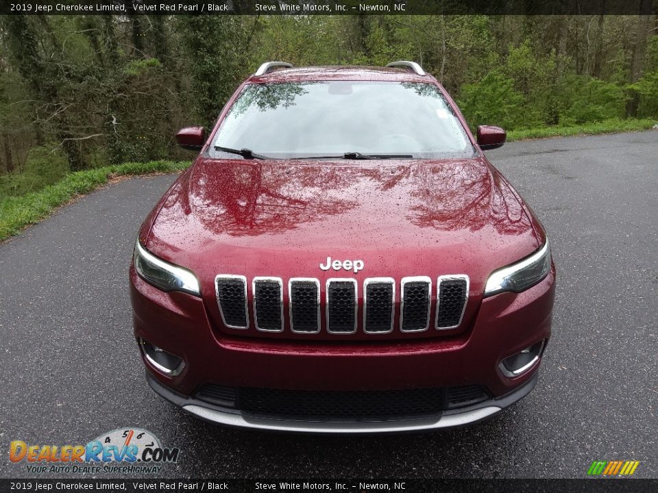 2019 Jeep Cherokee Limited Velvet Red Pearl / Black Photo #3