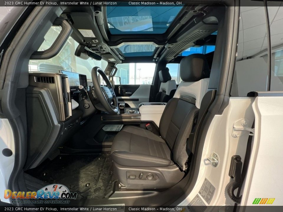 Front Seat of 2023 GMC Hummer EV Pickup Photo #6